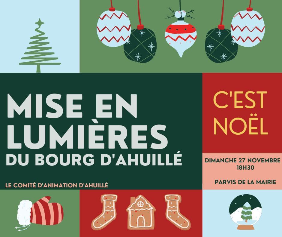 Mise en lumière du bourg