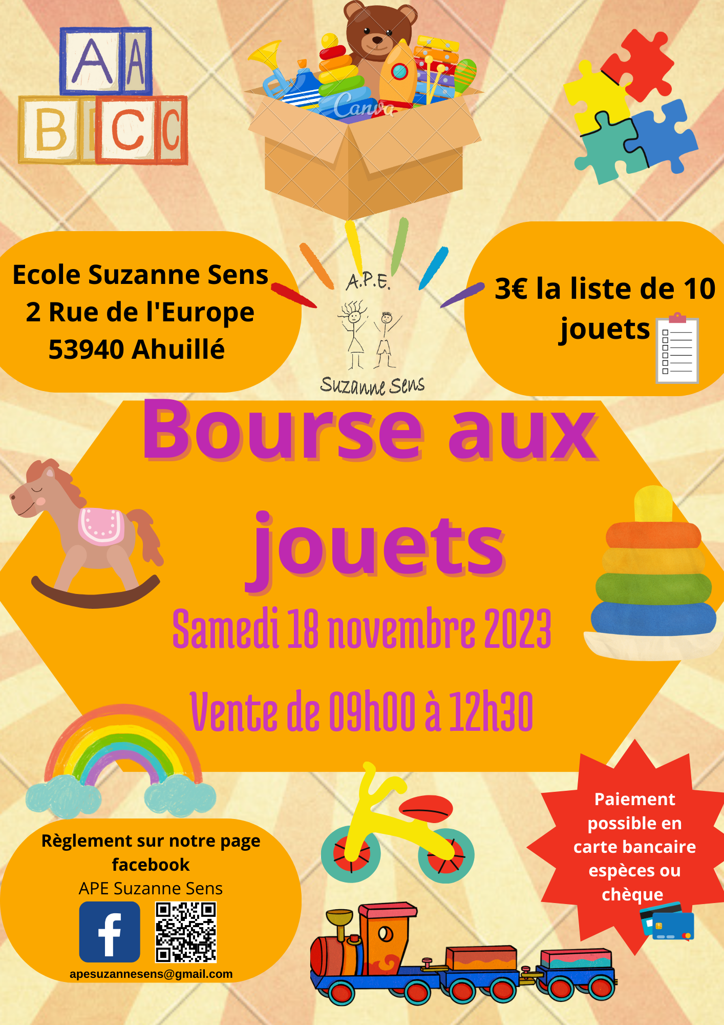bourse aux jouets